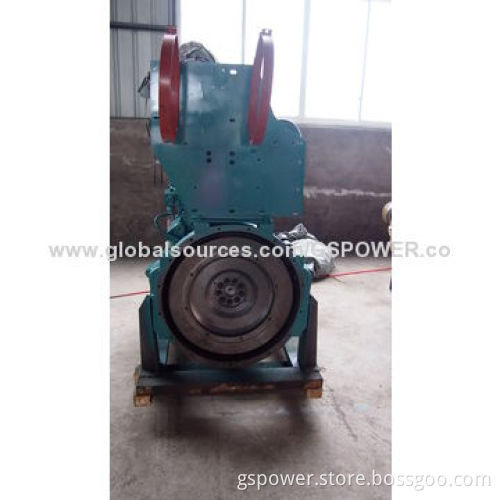 24V electric motor starters, in-line,6 cylinders, turbocharged, marine engines for Genset